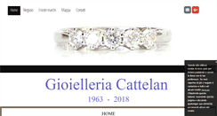 Desktop Screenshot of gioielleriacattelan.com